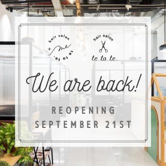 🎉Reopening from 21/9🎉